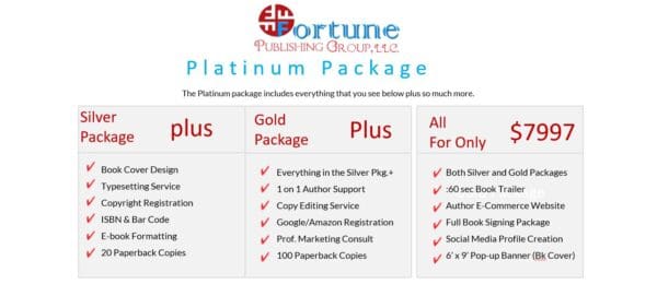 Platinum Publishing Package